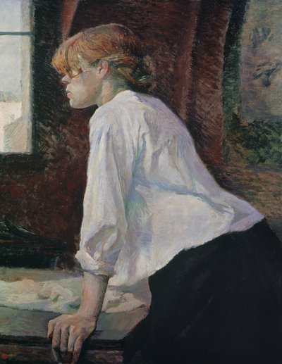 La lavandera, 1889 de Henri de Toulouse Lautrec